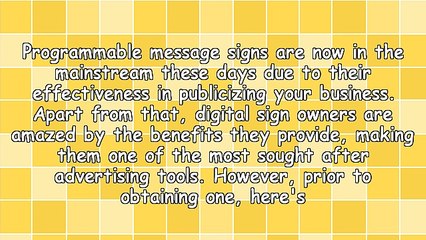 Not-To-Be-Missed Questions When Shopping for an LED Sign
