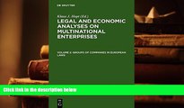 PDF [FREE] DOWNLOAD  Groups of Companies in European Laws / Les Groupes de Societes En Droit