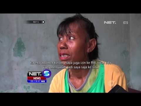Potret Kemiskinan Warga Tinggal di Toilet Umum - NET5