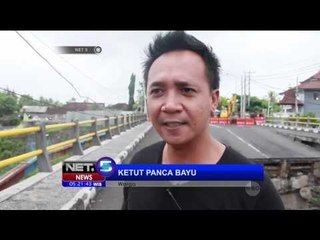 Download Video: Jembatan di Kabupaten Jembrana Ambruk, Balai Jalan Bangun Jembatan Darurat - NET5