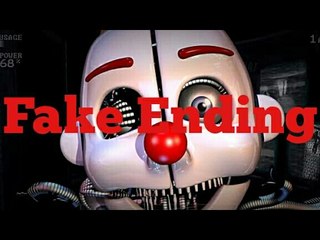 FNAF sister location: Fake ending - Night 5 | BicarbonatoGames
