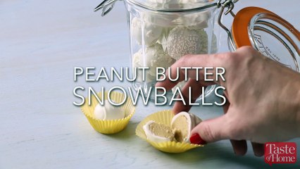 Peanut Butter Snowballs
