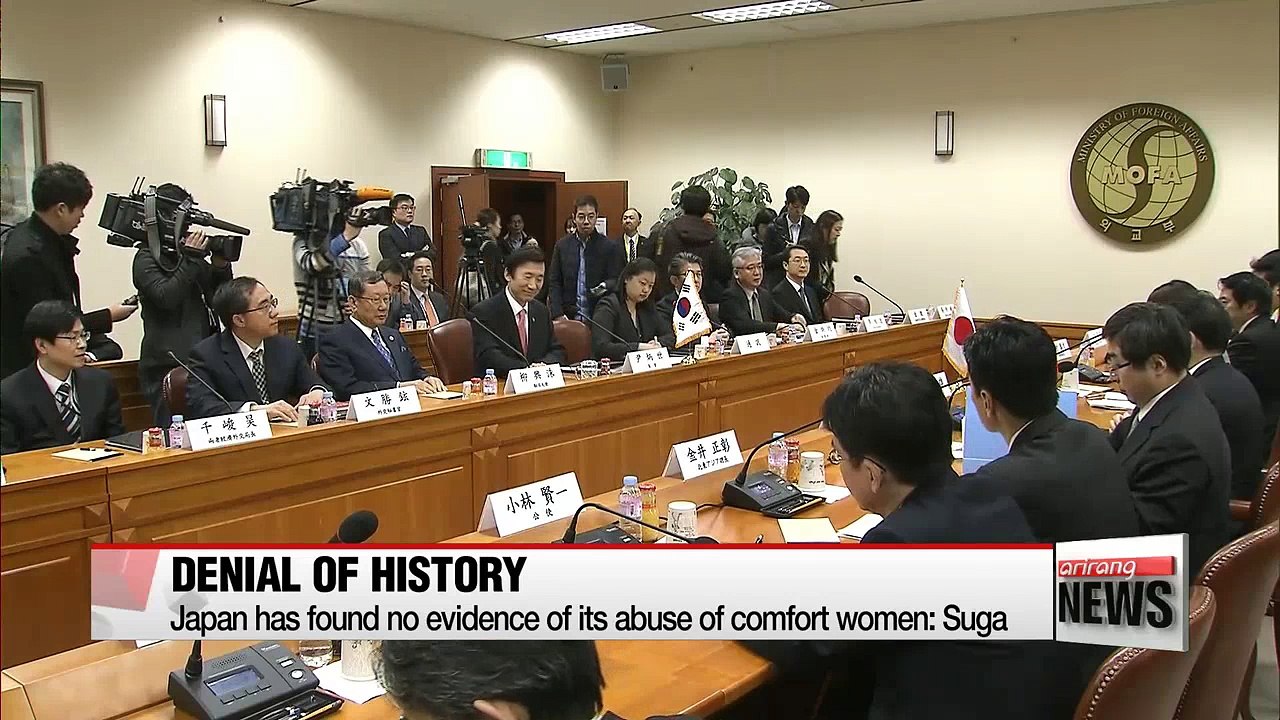 Senior Japanese official denies coercive recruitment of women into sex slavery during WWII