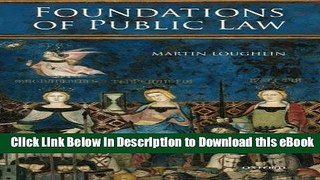 [Read Book] Foundations of Public Law Kindle