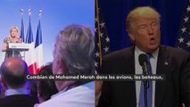 Le jeu des sept ressemblances entre Marine Le Pen et Donald Trump