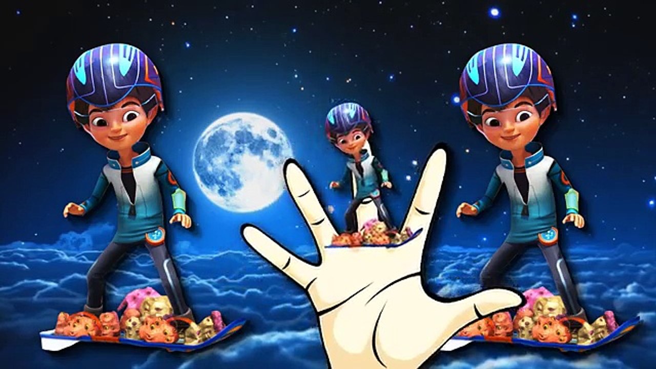 Finger Family Rhymes Miles From Tomorrowland Cartoon | Finger Family Children Nursery Rhymes