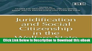 [Read Book] Juridification and Social Citizenship in the Welfare State Kindle