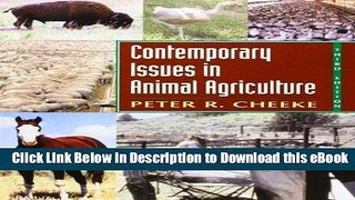 [Read Book] Contemporary Issues in Animal Agriculture (3rd Edition) Mobi