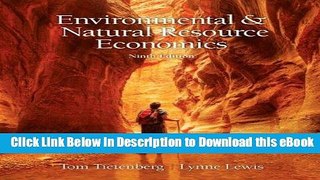 [Read Book] Environmental and Natural Resources Economics Kindle