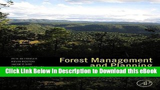 [Read Book] Forest Management and Planning Mobi