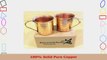 Copper Moscow Mule Mugs 16oz hammered with Ribbon Handle Set of 2 16RH2PK 6c97a035