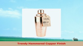 Old Kentucky Home Hammered Copper Cocktail Shaker by Twine 3168b529