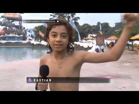 Bastian dan Roma liburan setelah Ujian Nasional