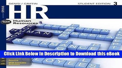 [Read Book] HR3 (with CourseMate, 1 term (6 months) Printed Access Card) (New, Engaging Titles