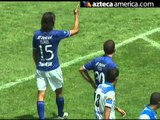Cabezazo de Villa en partido de Cruz Azul vs Puebla