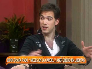 Actor Erick Chapa tras 7 meses en la carcel