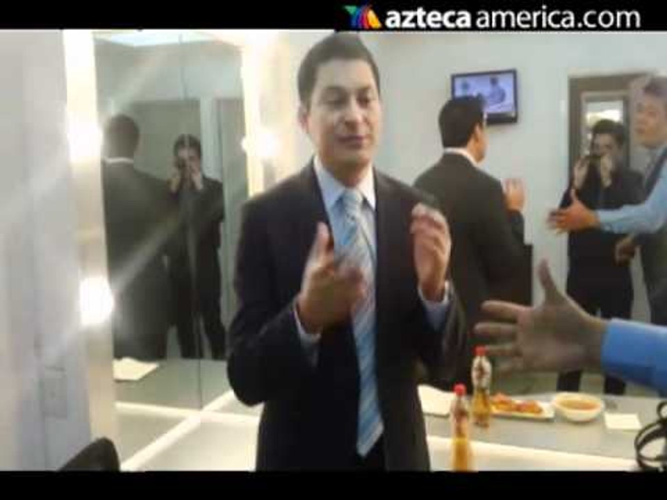 ¡Said en los camerinos de Al Extremo!