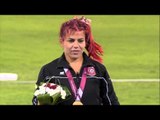 Women's discus F41 | Victory Ceremony |  2015 IPC Athletics World Championships Doha