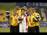 Women's 400m T11 | Victory Ceremony |  2015 IPC Athletics World Championships Doha