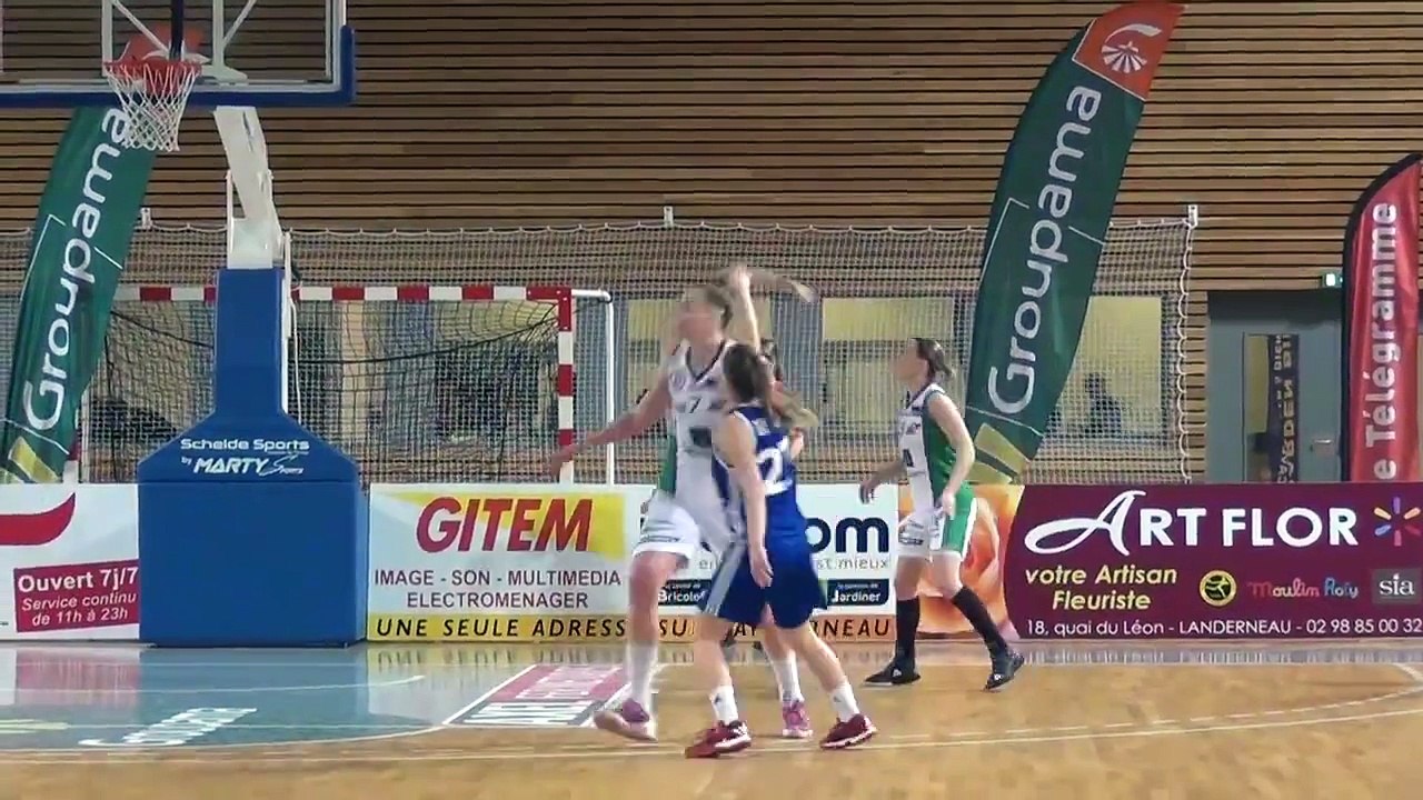 LF2 Samedi 4 Février 2017 Landerneau Bretagne Basket vs Centre Fédéral BB : Le Match