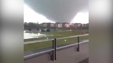 Les incroyables images de la tornade à la Nouvelle-Orléans