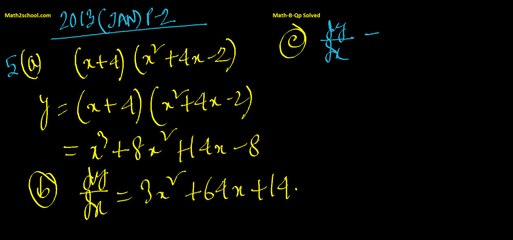 MathsB-QP-2013(Jan)-P2-5