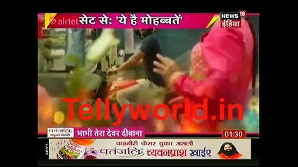 Gulabo Promo Yeh Hai Mohabbatein IBN 7 Bhabhi Tera devar Dewaana 8th February 2017