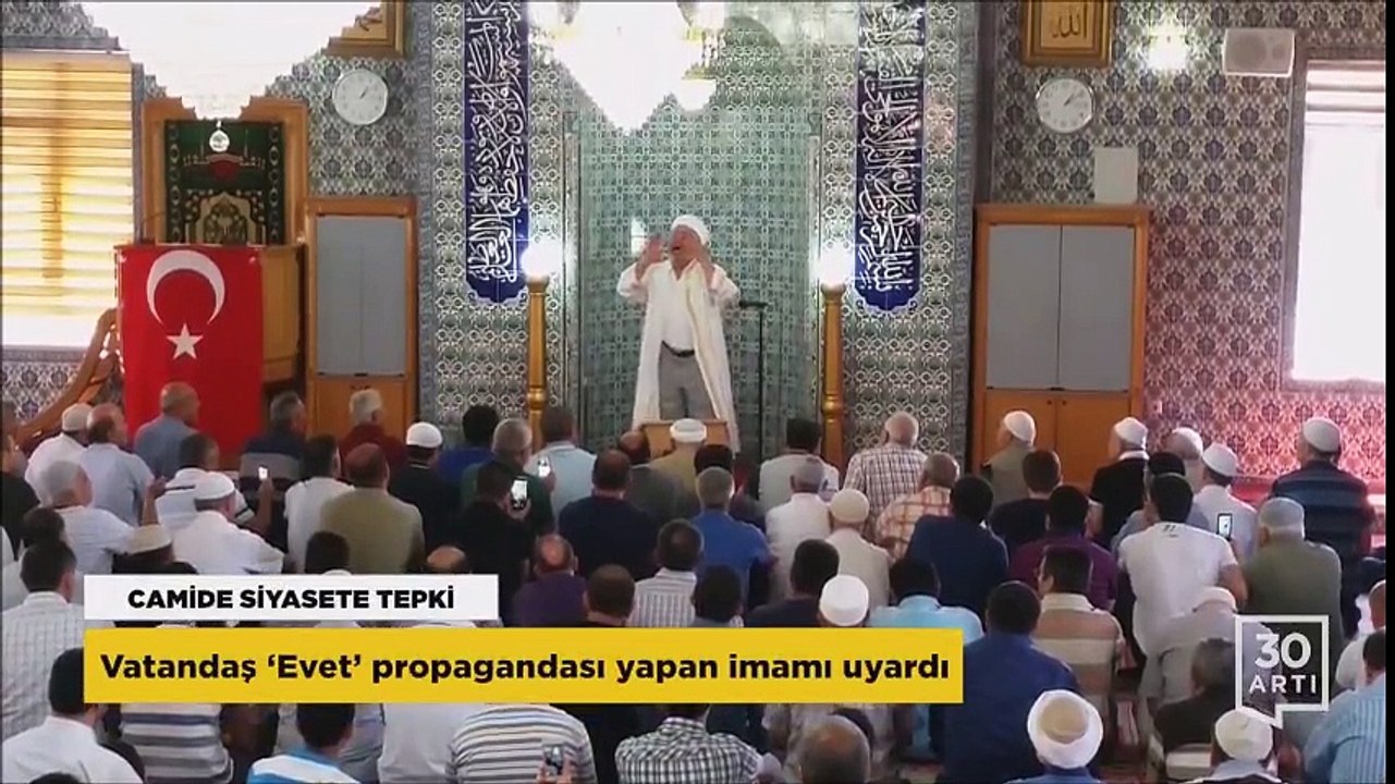 CAMİDE PROPAGANDAYA BÜYÜK TEPKİ