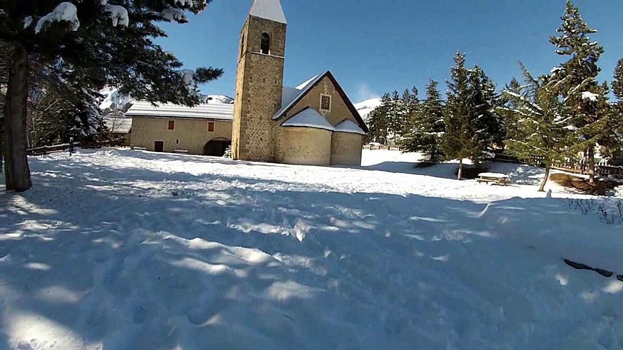 Neige et vent de février Auron 06  # I LOVE NICE