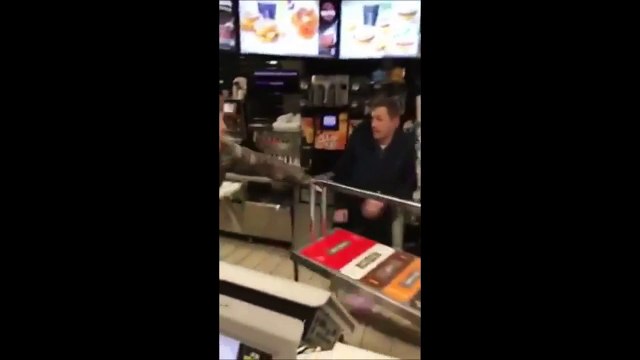 Grosse bagarre générale dans un McDonald’s en Angleterre
