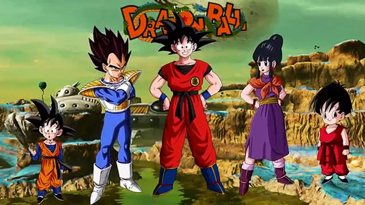 Dragon Ball FInger Family| Nursery Rhyme for Children | 4K Video
