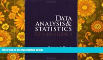 PDF  Data Analysis and Statistics for Nursing Research Pre Order