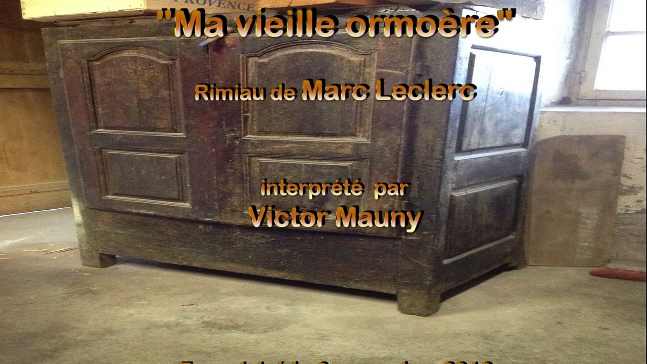 Ma vieille ormoère