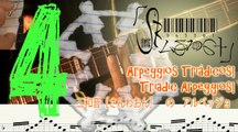 Triadic Arpeggios Gt4 | Arpejos Triádicos Gt 4 | 四: ギター の 三和音［さんわおん］　の　アルペッジョ