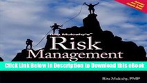 EPUB Download Risk Management Tricks of the Trade for Project Managers   PMI-RMP Exam Prep Guide