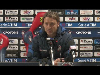Verso #CrotoneJuventus, mister Nicola in conferenza