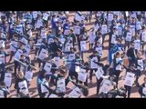 Aversa (CE) - Stop Bullismo, flash mob della scuola media 