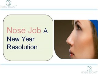 Nose Job - A New Year Resolution - Nose Secret