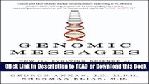 BEST PDF Genomic Messages: How the Evolving Science of Genetics Affects Our Health, Families, and