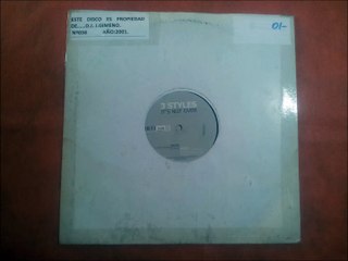 3 STYLES.(IT'S NOT OVER.(HARDCORE.)(12''.)(2001.)