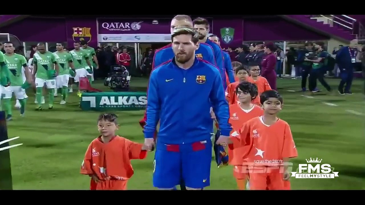When The Little Ahmadi meets Lionel Messi ...-dyJVzXVB0aY