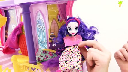 Торт  #ЛитлПони Флаттершай!  День Рождения у #ЭквестрияГерлз Распаковка куклы Девочки из Эквестрии-P5oWcBYfWvA