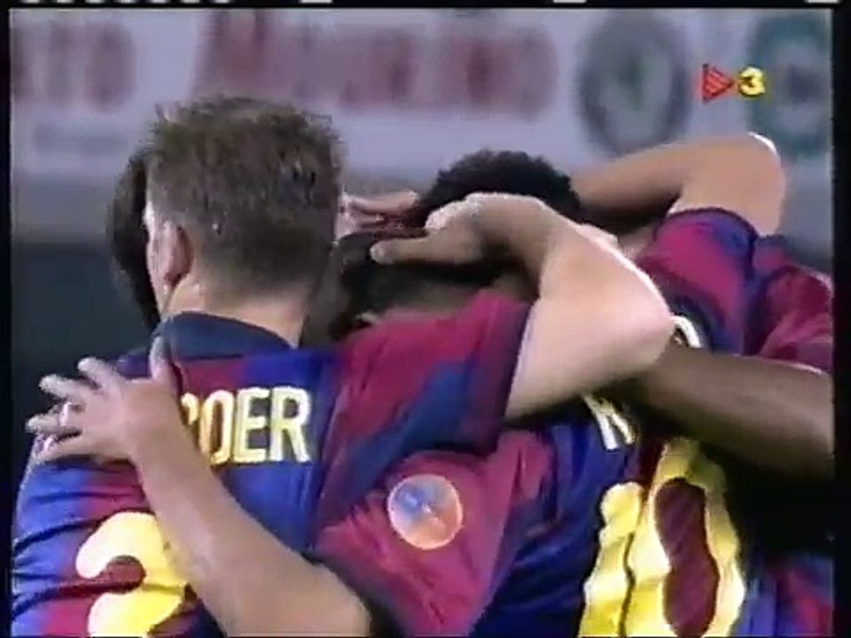 15.03.2001 - 2000-2001 UEFA Cup Quarter Final 2nd Leg RC Celta de Vigo 3-2 Barcelona