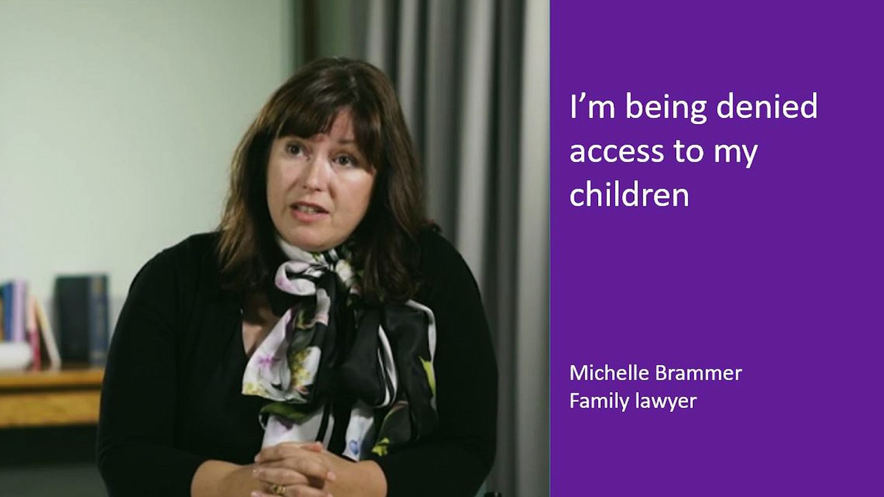 I'm being denied access to my children