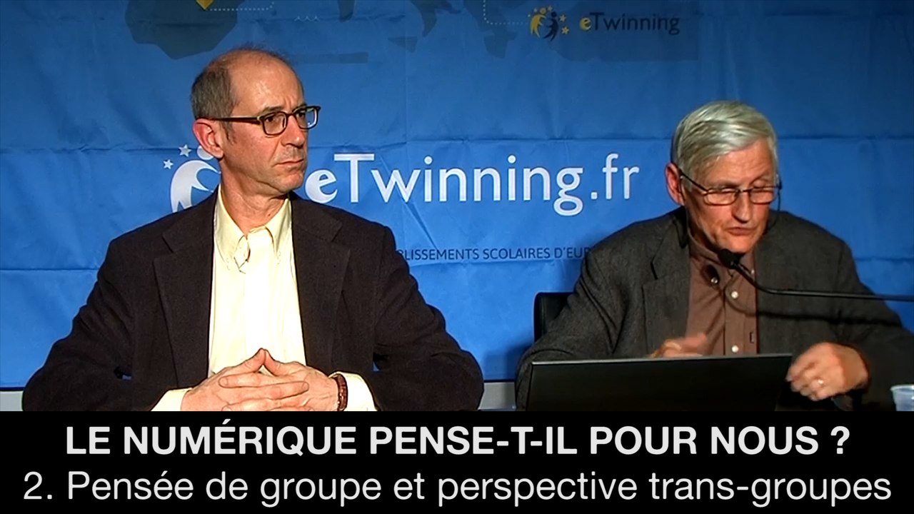 II. Le numérique pense-t-il pour nous ? - Pensée de groupe et perspectives trans-groupes, Pierre LIVET