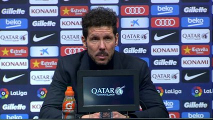 Copa del Rey - Simeone : "Je suis fier de mon équipe"