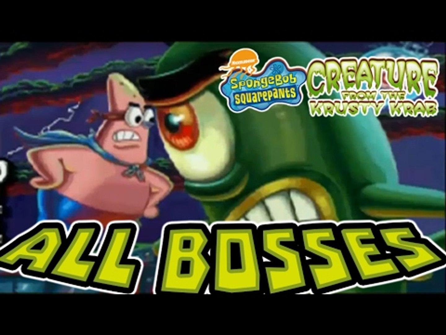 SpongeBob SquarePants: Creature from the Krusty Krab All Bosses | Final  Boss (PS2, GCN, Wii) - video Dailymotion