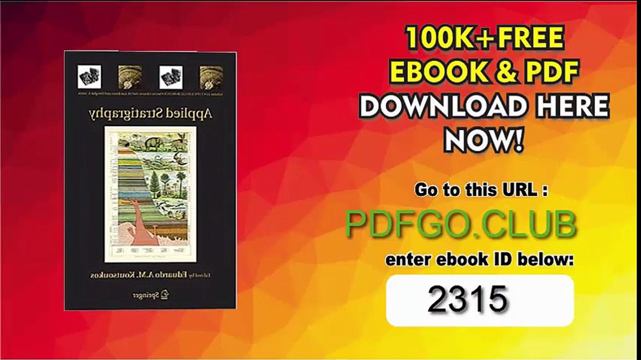 Applied Stratigraphy (Topics in Geobiology) 2005th Edition