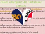 Falcon Emergency provides Careful Air Ambulance Services in Jabalpur and Siliguri
