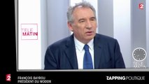 Zap Politique 08 février : François Bayrou accuse François Fillon d’être 